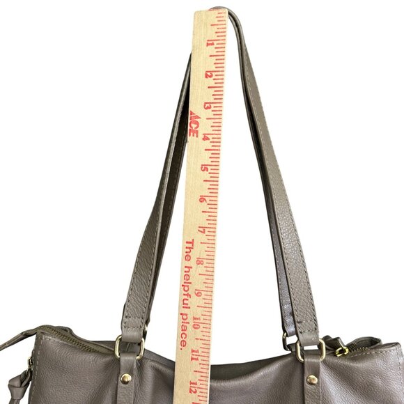 Kooba Leather Tote Bag With Dual Handles & Gold Hardware - Picture 7 of 11